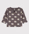 Babies' Sheep Print Fleece Sweatshirt BONGRIS /MULTICO