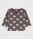 Babies' Sheep Print Fleece Sweatshirt