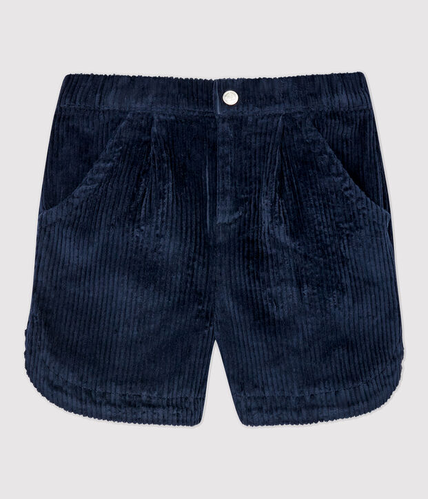 Girls' Corduroy Shorts SMOKING