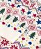 Women's Christmas print cotton pyjamas MILK /MULTICO