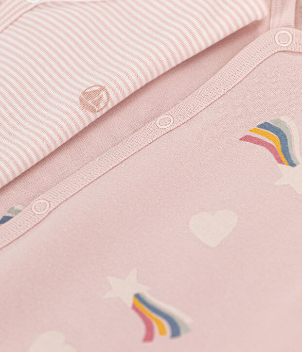 Babies' cotton pyjamas - 2-pack multicolor
