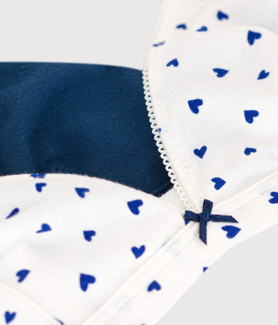 Girls' Heart Cotton and Elastane Bras - 2-Pack variante 1