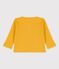 Babies' Cotton and Lyocell Cardigan OCRE yellow