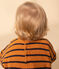 Babies' Striped Terry Sweatshirt ECUREUIL /SMOKING