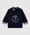 Babies' Fleece Sweatshirt SMOKING blue