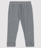 Baby girl's pinstriped trousers SMOKING blue/MARSHMALLOW white