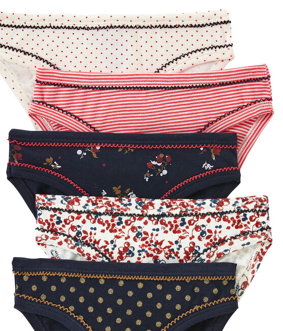 Set of 5 girl's pants variante 1