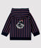 Baby boy's hooded sweatshirt SMOKING blue/MULTICO white