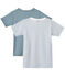 Set of 2 boys' short-sleeved t-shirts LOT white
