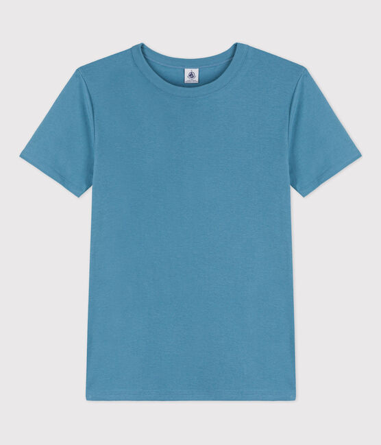 Women's Iconic Cotton Round Neck T-Shirt LAVIS blue