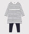 Babies' Cotton Breton Dress and Leggings variante 1