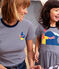 ICONIC Petit Bateau x Water Family T-shirt MEDIEVAL blue/MARSHMALLOW white