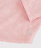 Girls' Snowflake Wool/Cotton Jacquard Pyjamas CHARME pink/MARSHMALLOW white