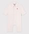 Babies' plain long corduroy jumpsuit BARELY