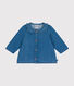 Babies' lightweight denim blouse