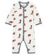 Baby Boys' Footless Ribbed Sleepsuit