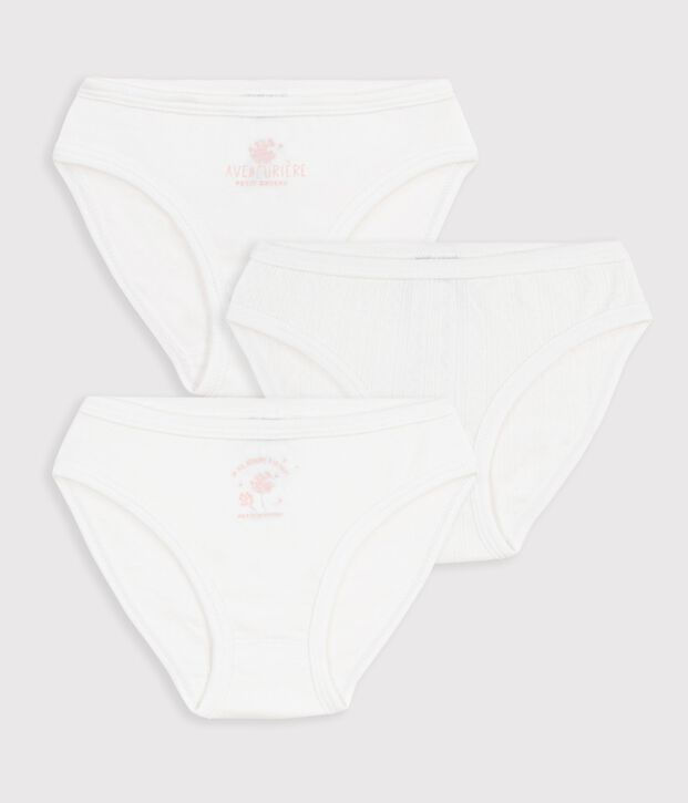 Lot de 3 culottes en coton multicolor