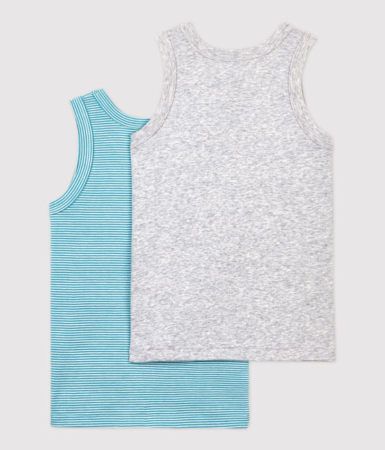 Boys' Organic Cotton Vests - 2-Pack variante 1