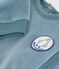 Babies' plain terry velour sweatshirt GOBELIN