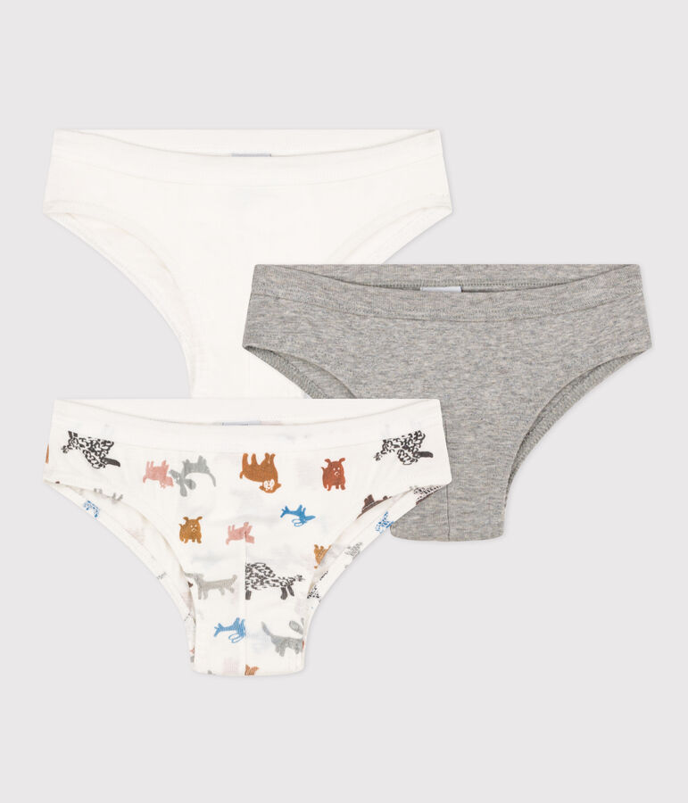 Boys' Dog Cotton Briefs - 3-Pack multicolor
