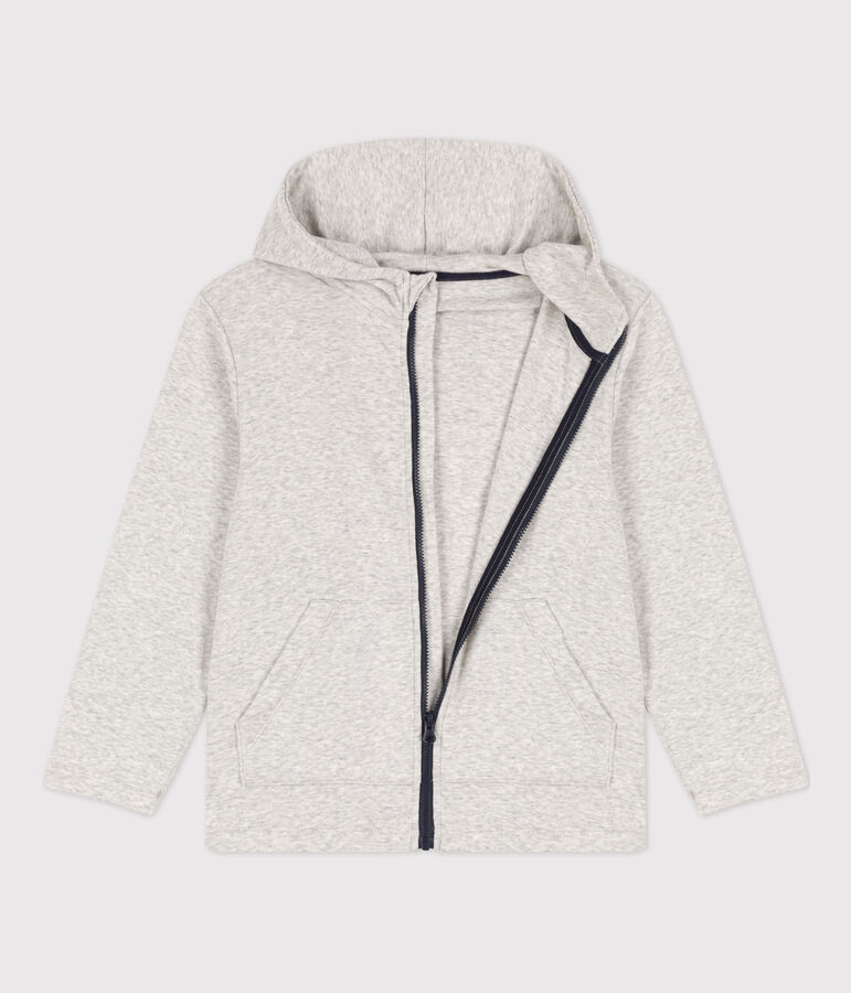 Boys' Zip-Up Hoodie grey