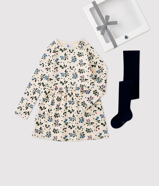 Girls' Dress and Tights Gift Set variante 1