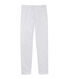 Girls' plain stretch cotton leggings