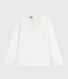 Children's long-sleeved plain cotton T-shirt