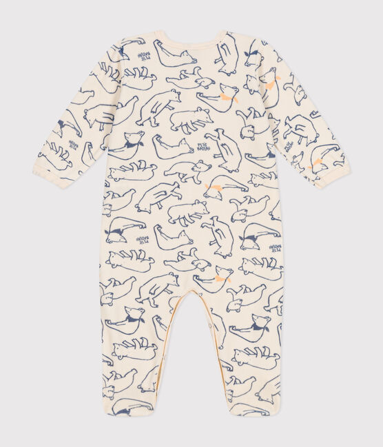 Babies' velour sleepsuit AVALANCHE /INCOGNITO /MULTICO