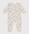 Babies' velour sleepsuit AVALANCHE /INCOGNITO /MULTICO