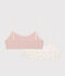 Children's cotton and elastane bra tops variante 1