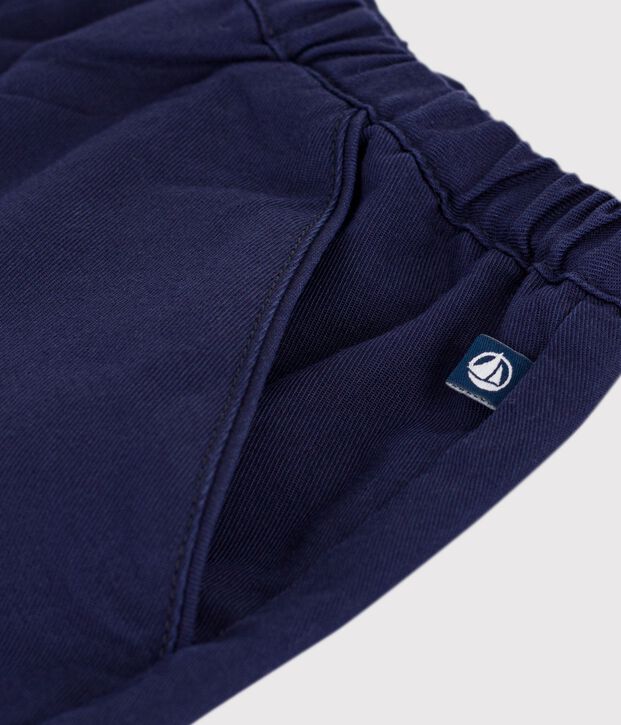 Children's plain cotton shorts SOIR