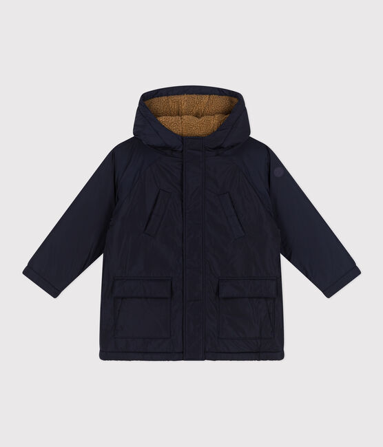 Children's parka for girls and boys SMOKING blue