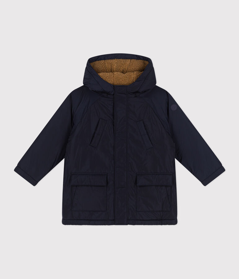Children's parka for girls and boys SMOKING blue