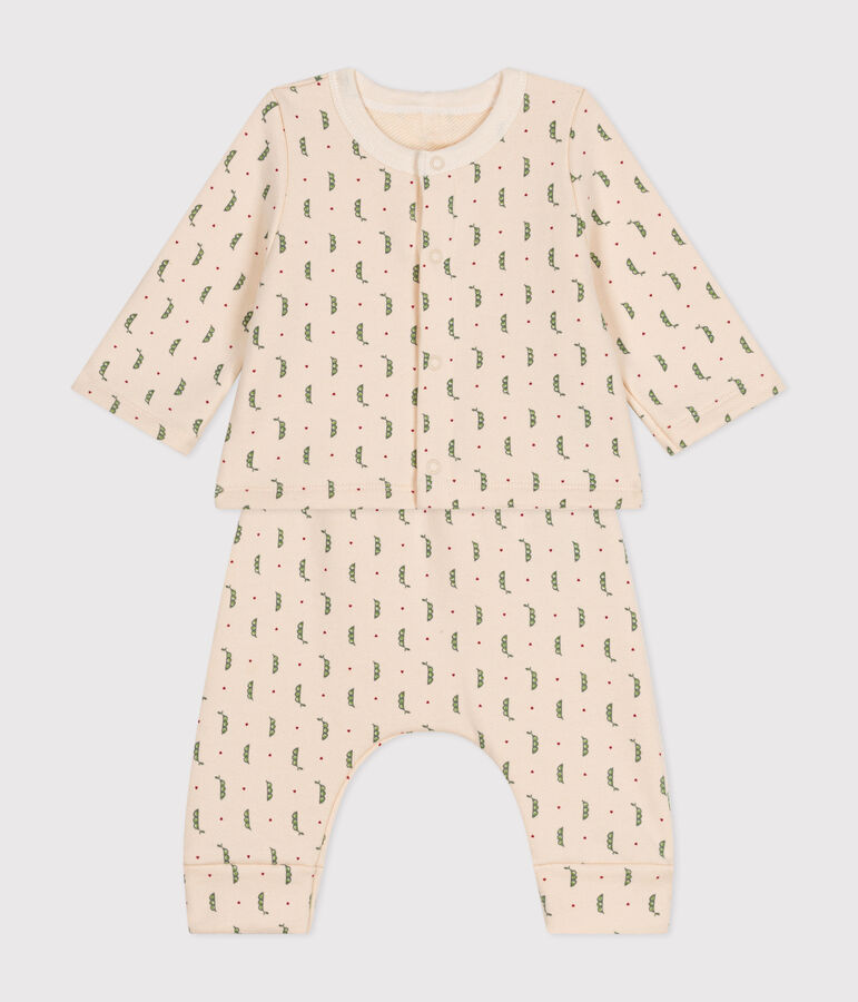 Babies Fleece Outfit - 2-Piece Set AVALANCHE white/MULTICO