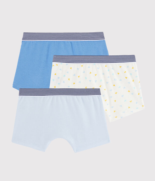 Boys' Geometric Print Boxer Shorts - 3-Piece Set multicolor