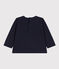 Babies' Long-Sleeved Jersey T-Shirt SMOKING blue