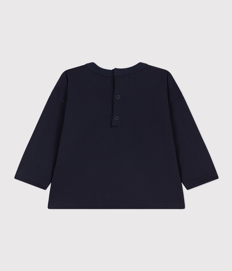 Babies' Long-Sleeved Jersey T-Shirt blue