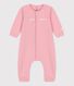 Babies' Organic Cotton Fleece Jumpsuit