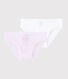 Girls' Organic Cotton Briefs - 2-Pack