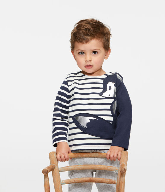 Baby Boys' New Look Sailor Top COQUILLE beige/SMOKING blue