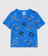 Babies' Organic Cotton Bandana Print Short-Sleeved T-Shirt