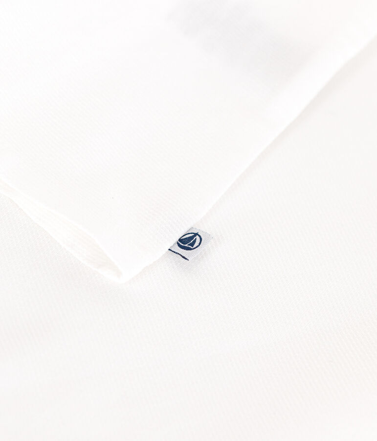 Babies' cotton pique blouse white