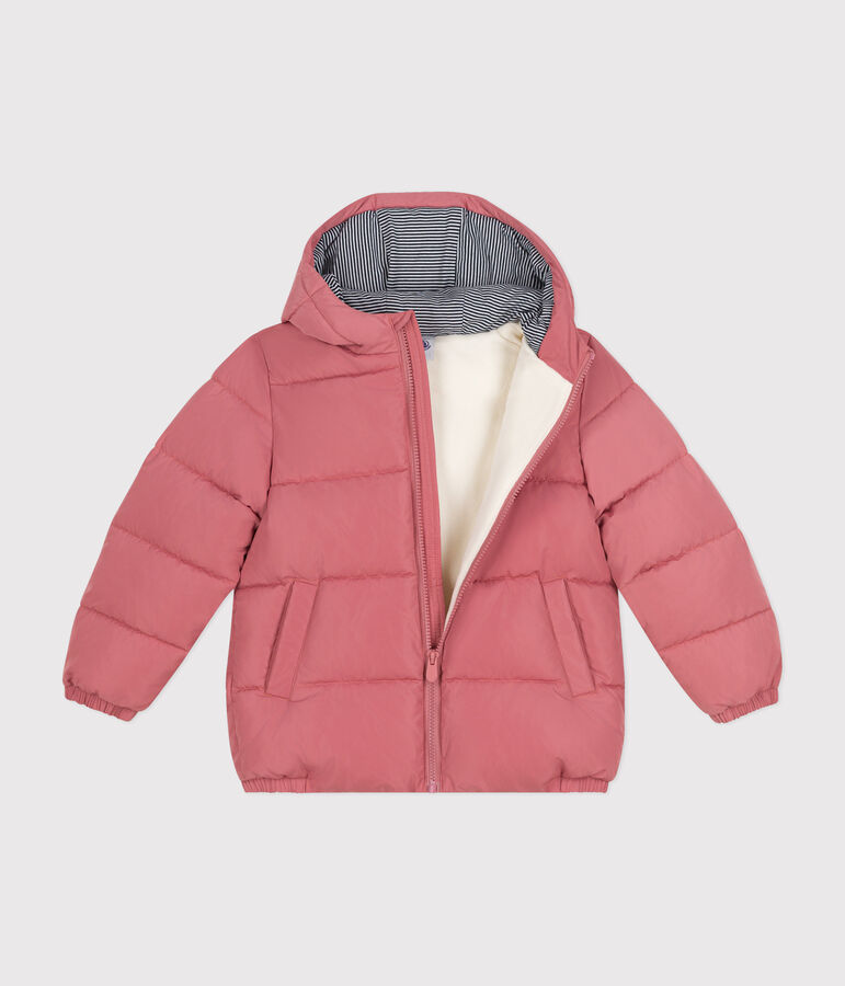 Children's unisex puffer jacket ROSEWOOD pink