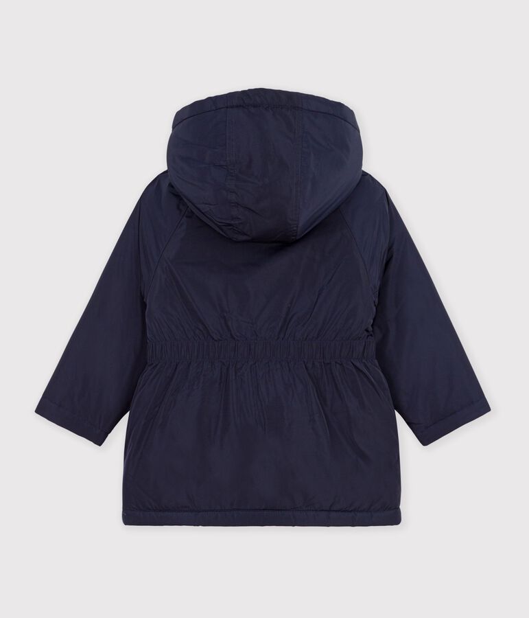 Girls' parka blue