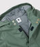 Babies' Warm Lined Fleece Raincoat THUYA green