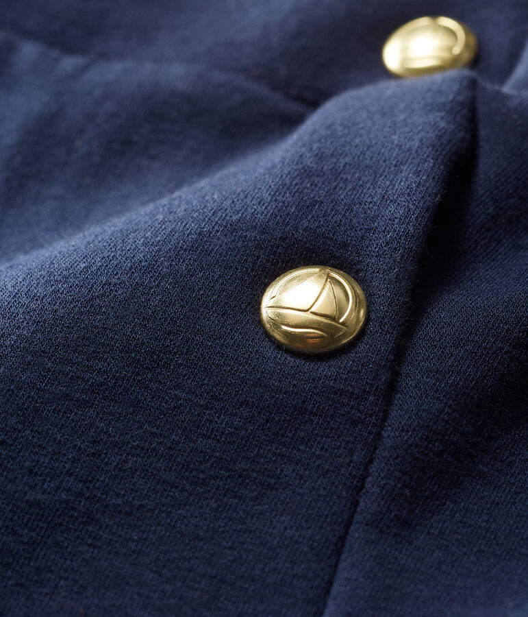 Baby Girls' Leggings with Shorts blue/white