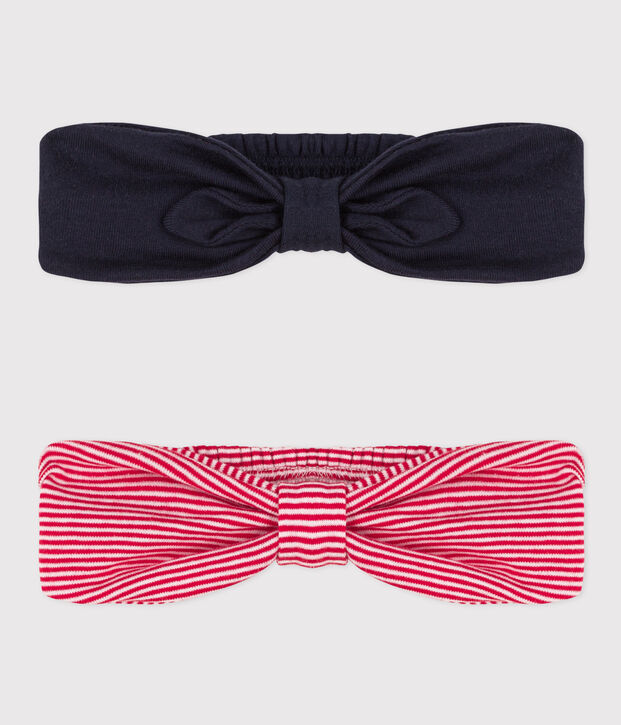 Babies' Cotton Headbands - 2-Pack multicolor