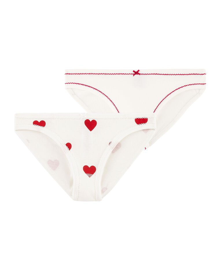 Women's heart briefs - Set of 2 Variante 1 PACK