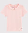 Girls' Short-Sleeved Cotton T-Shirt MINOIS pink